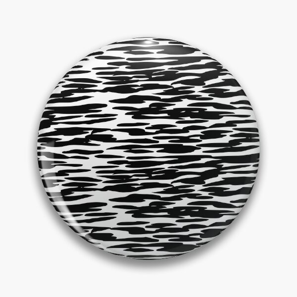 Item preview, Black and White Abstract Brushstroke Pattern Illustration designed and sold by BetweenForms.