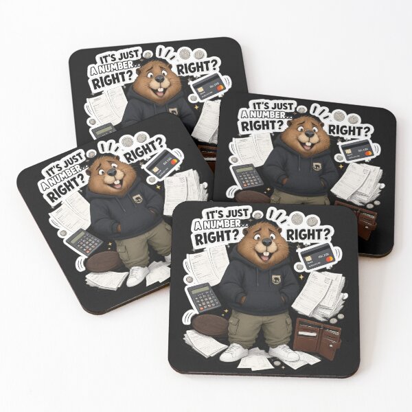 Item preview, DM-023 | Bills Beaver™ | It's Just A Number... Right? designed and sold by D4NC1G3R®.