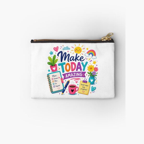Item preview, Make Today Amazing | Cute Motivational Quote, Kawaii Planner & Journal Design | Positive Daily Reminder | Colorful Aesthetic Gift designed and sold by Pixanova.