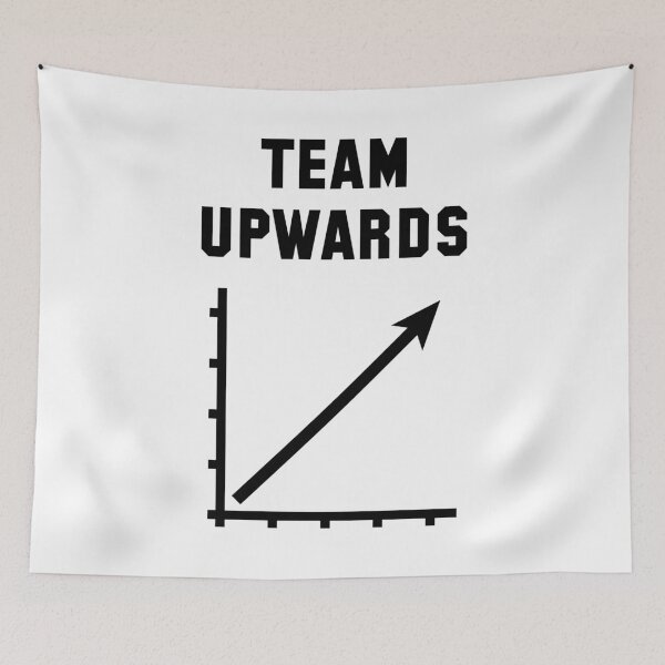 Item preview, Team Upwards (Success / Progress / Black 1C) designed and sold by MrFaulbaum.