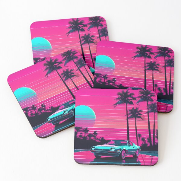 Item preview, Synthwave Sunset Drive | Retro 80s Vaporwave Sports Car Sunset designed and sold by LeguiStore.
