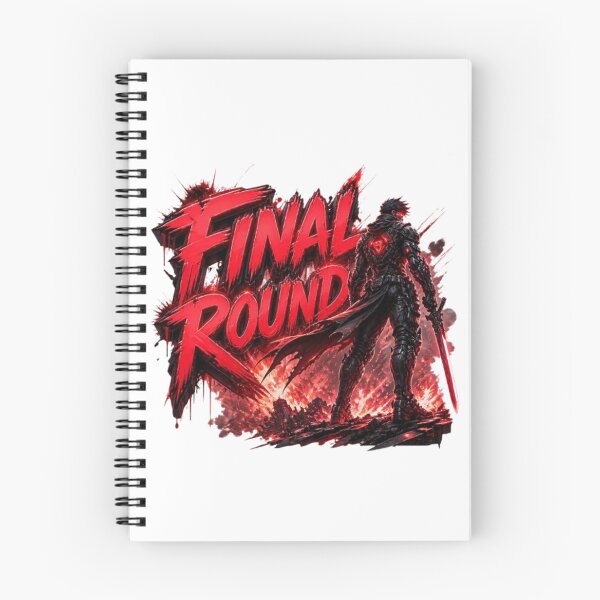 Item preview, FINAL ROUND Gaming Sticker | Neon Esports Streetwear Graphic Design designed and sold by Stylestickers55.