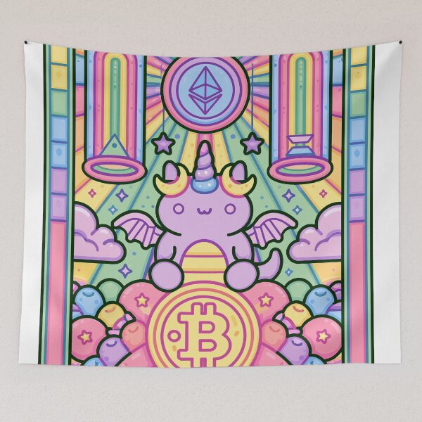 Item preview, Crypto Candy Unicorn Portal designed and sold by Romgora.