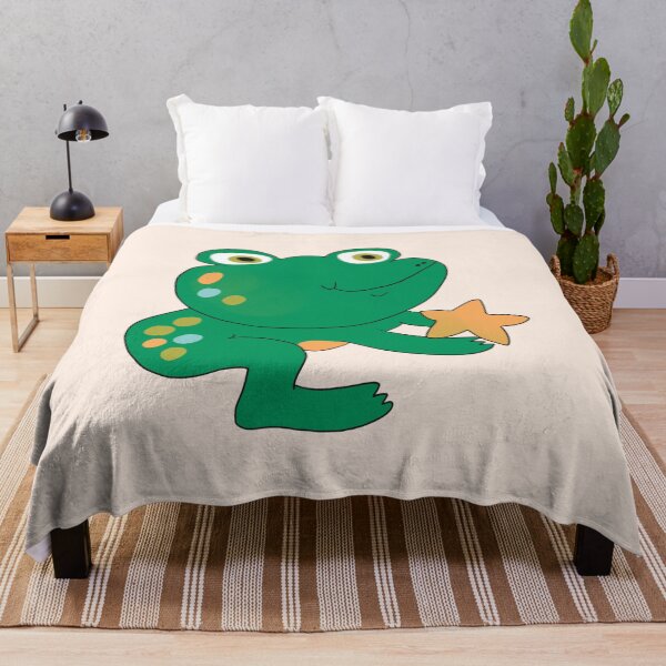 Item preview, You Are A Star Frog (Green) designed and sold by yellowflowerhut.