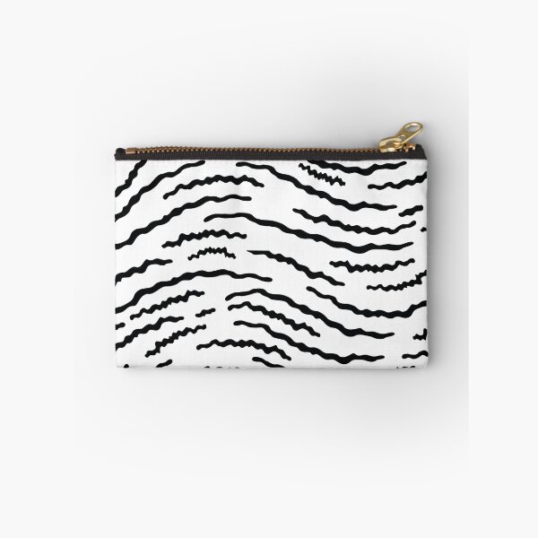 Item preview, Black and White Abstract Waves Pattern Illustration designed and sold by BetweenForms.