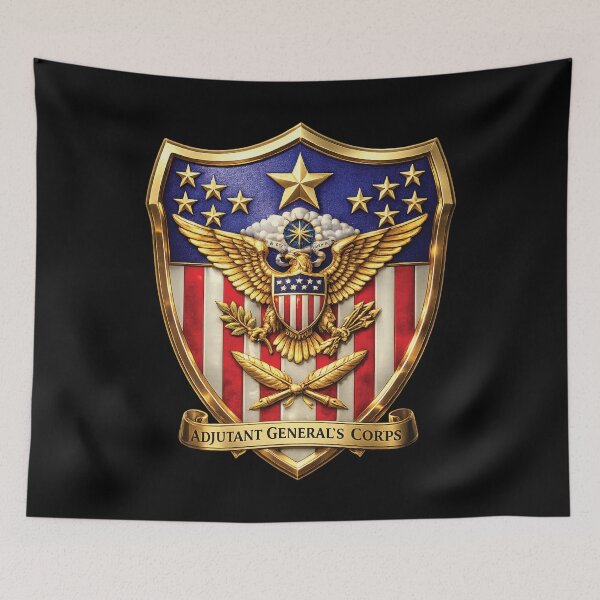 Item preview, Army Adjutant General's Corps - 3D - enhanced - Alt designed and sold by Military Insignia Products.