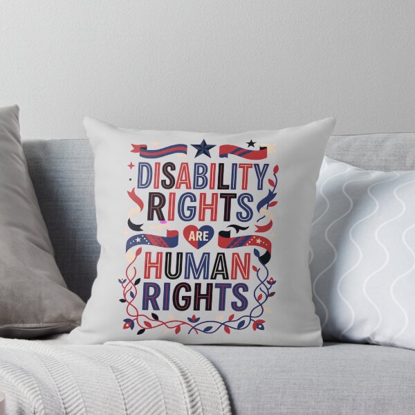 Item preview, Disability Rights Are Human Rights Bold Statement designed and sold by by-the-tree.
