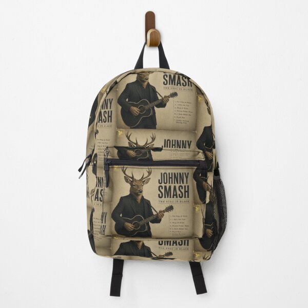 Item preview, Johnny Smash the Stag in Black Album Parody designed and sold by MissTerryWoman.