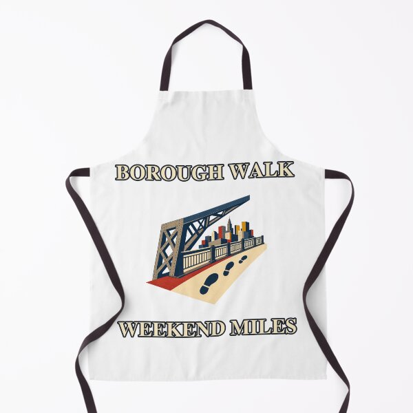 Item preview, Borough Walk Weekend Miles New York Emblem designed and sold by Freshloop Studio | Whimsical Vintage Art.