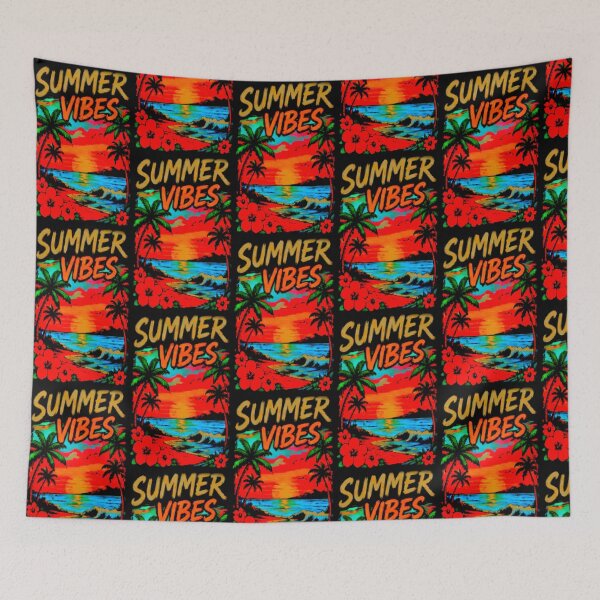 Aperçu de l'œuvre Summer vibes créée et vendue par REDART69.