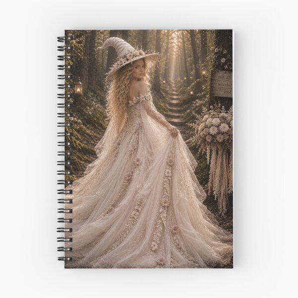 Item preview, Not All Who Wander Are Lost | Enchanted Woodland Witch designed and sold by WhimsyWink.