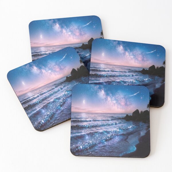 Item preview, Ocean Tide Night Sky designed and sold by CyndiEpps.