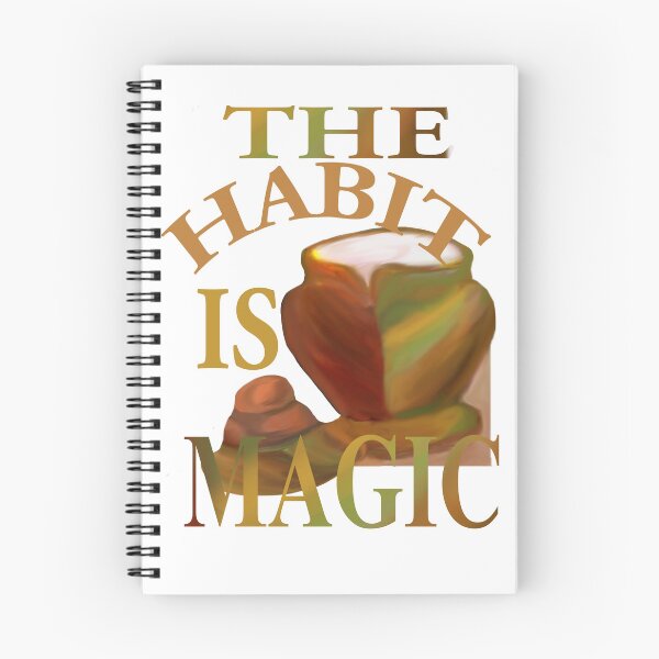 Item preview, "THE HABIT IS MAGIC" no.4 designed and sold by VAVibrationArt.