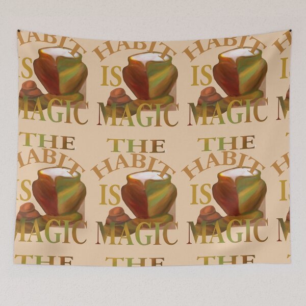 Item preview, "THE HABIT IS MAGIC" no.4 designed and sold by VAVibrationArt.