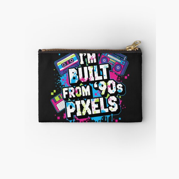Item preview, I'm Built From 90s Pixels Retro Nerd Humor designed and sold by PixelBlob.
