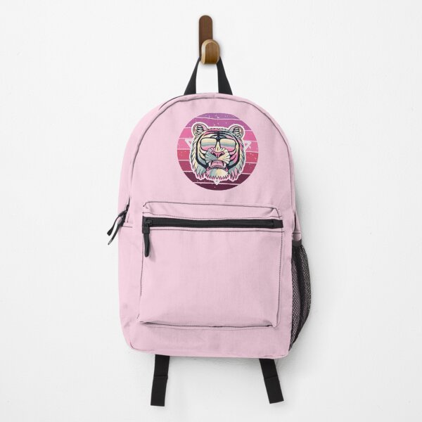 Item preview, Tiger Portrait Purple Pink designed and sold by FanFest.