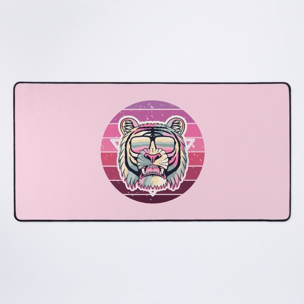 Item preview, Tiger Portrait Purple Pink designed and sold by FanFest.
