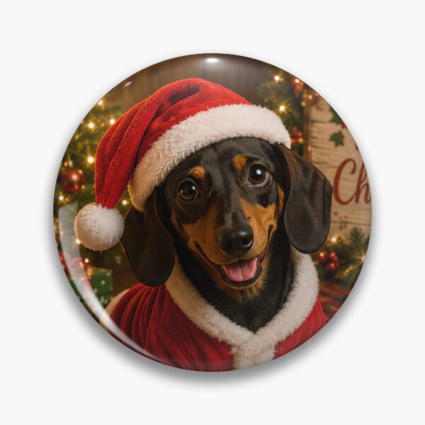 Item preview, A Very Merry Dachshund Christmas designed and sold by Stubblejumper Artworks.