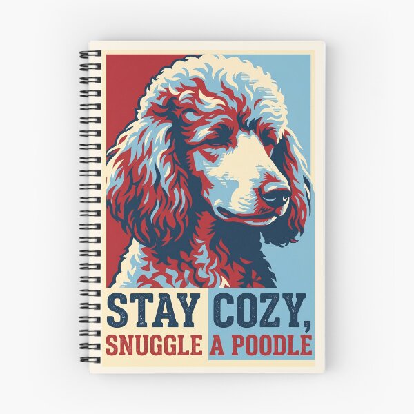 Item preview, Vintage Poodle Dog Pop Art Stay Cozy Vibe designed and sold by Pride Emblem Prints.