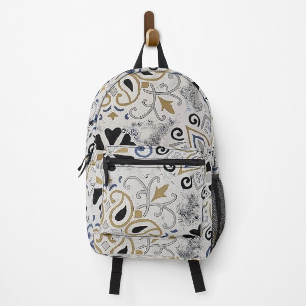 Item preview, Abstract design 3, black silver gold and blue designed and sold by LMT-art.