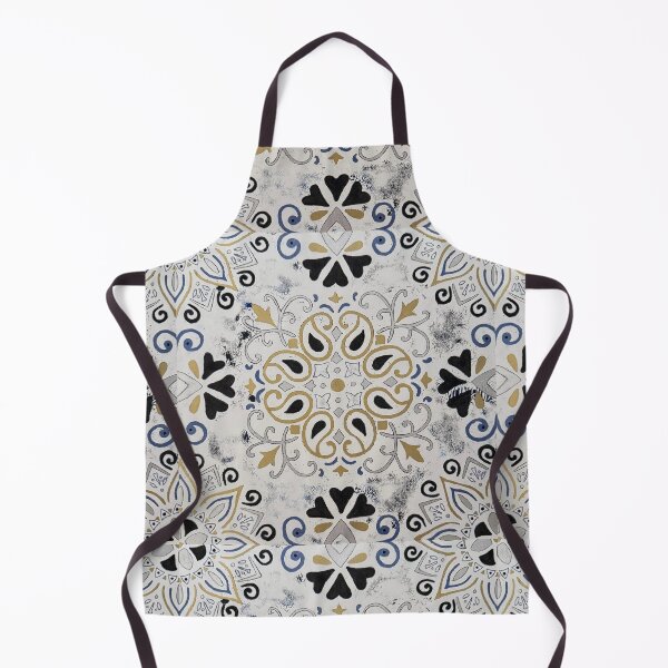 Item preview, Abstract design 3, black silver gold and blue designed and sold by LMT-art.