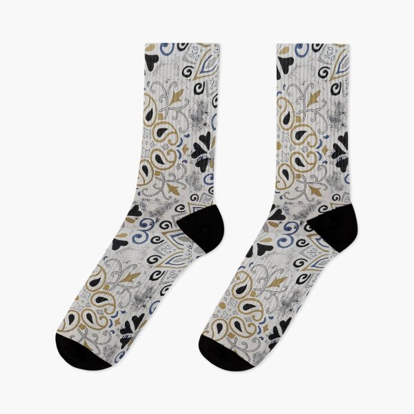 Item preview, Abstract design 3, black silver gold and blue designed and sold by LMT-art.