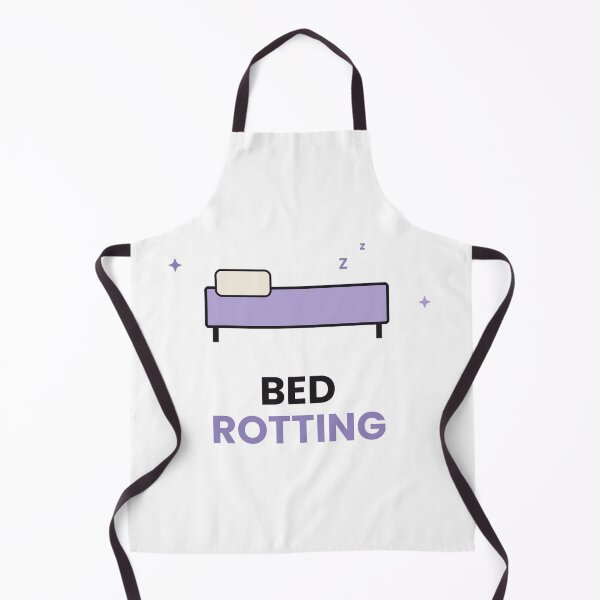 Item preview, Bed Rotting Funny Lazy Day Sticker designed and sold by QuirkyCartel.