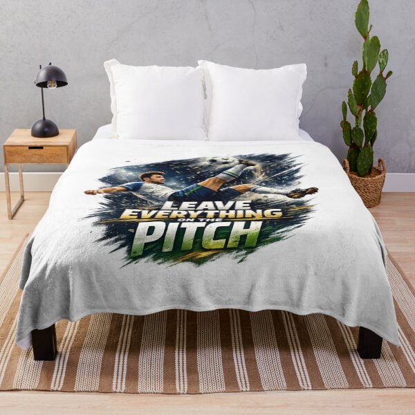 Item preview, Leave Everything on the Pitch Soccer Poster designed and sold by NovaMoodCo.