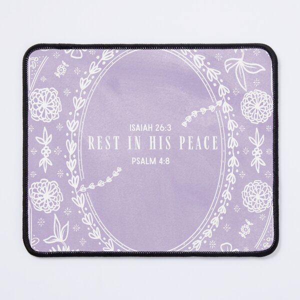 Item preview, Rest in His Peace designed and sold by Hannah Messer.