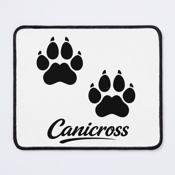 Item preview, Canicross – Double Dog Paw Prints designed and sold by OTSC.
