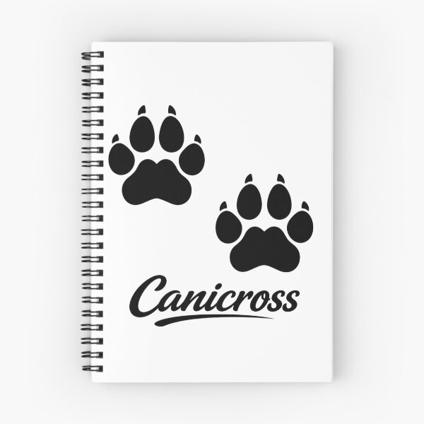 Item preview, Canicross – Double Dog Paw Prints designed and sold by OTSC.