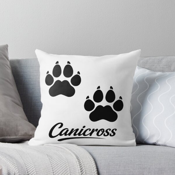 Item preview, Canicross – Double Dog Paw Prints designed and sold by OTSC.