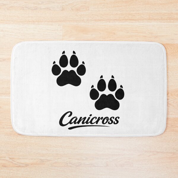 Item preview, Canicross – Double Dog Paw Prints designed and sold by OTSC.
