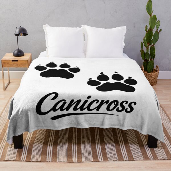 Item preview, Canicross – Double Dog Paw Prints designed and sold by OTSC.