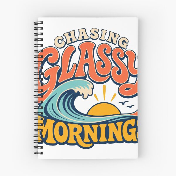 Item preview, Chasing Glassy Mornings Vintage Surf Art designed and sold by brighiinfo.