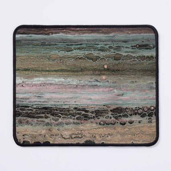 Item preview, Sediment Layers – Abstract Landscape in Muted Earth Tones designed and sold by BuckaBaby.