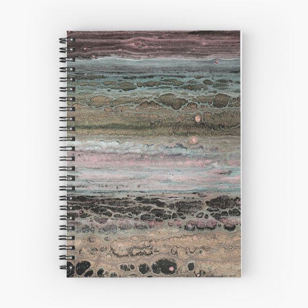 Item preview, Sediment Layers – Abstract Landscape in Muted Earth Tones designed and sold by BuckaBaby.