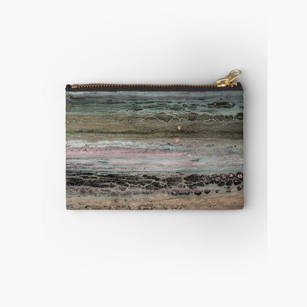Item preview, Sediment Layers – Abstract Landscape in Muted Earth Tones designed and sold by BuckaBaby.