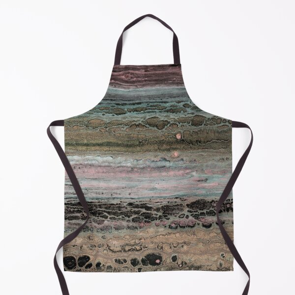 Item preview, Sediment Layers – Abstract Landscape in Muted Earth Tones designed and sold by BuckaBaby.