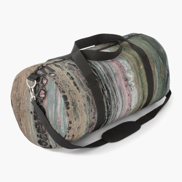Item preview, Sediment Layers – Abstract Landscape in Muted Earth Tones designed and sold by BuckaBaby.
