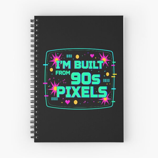 Item preview, I'm Built From 90s Pixels Retro Tech Humor designed and sold by PixelBlob.