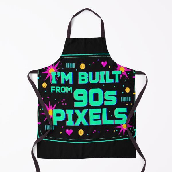 Item preview, I'm Built From 90s Pixels Retro Tech Humor designed and sold by PixelBlob.