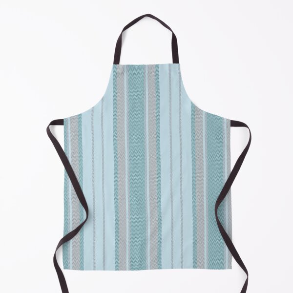 Item preview, Pastel Azure & Gray Chevron Stripes designed and sold by KSimpson838.