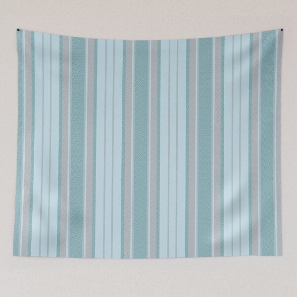 Item preview, Pastel Azure & Gray Chevron Stripes designed and sold by KSimpson838.