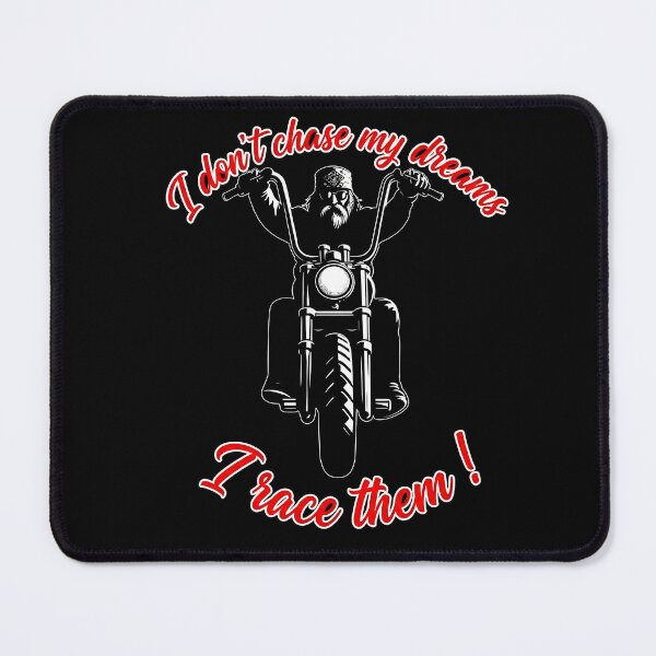 Item preview, I don't chase my dreams - I race them on my chopper bike designed and sold by TomVtX.