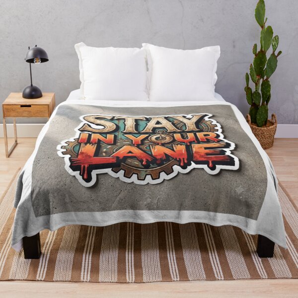 Item preview, Stay In Your Lane Motivational Vintage Gear Sticker designed and sold by MAStrends.
