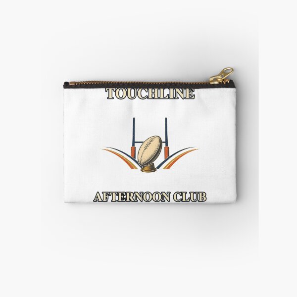 Item preview, Touchline Afternoon Club Retro Rugby Emblem designed and sold by Freshloop Studio | Whimsical Vintage Art.