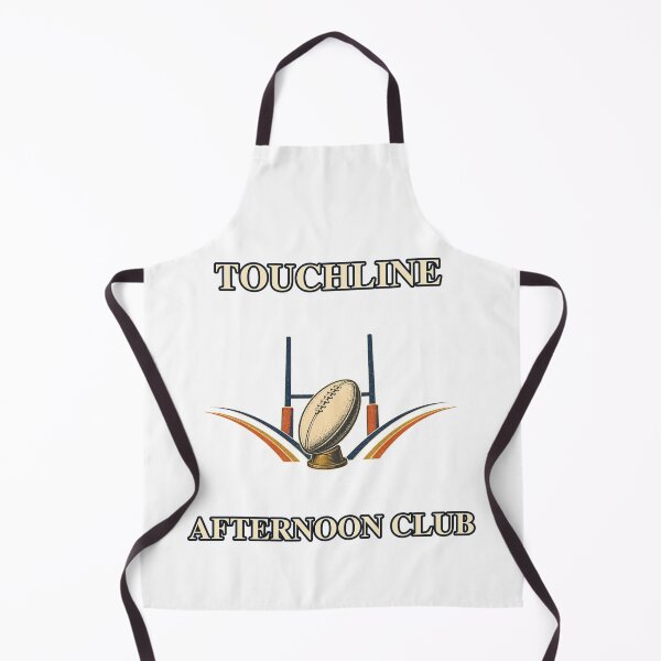 Item preview, Touchline Afternoon Club Retro Rugby Emblem designed and sold by Freshloop Studio | Whimsical Vintage Art.