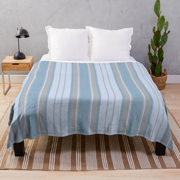 Item preview, Pastel Blue & Gray Chevron Stripes designed and sold by KSimpson838.