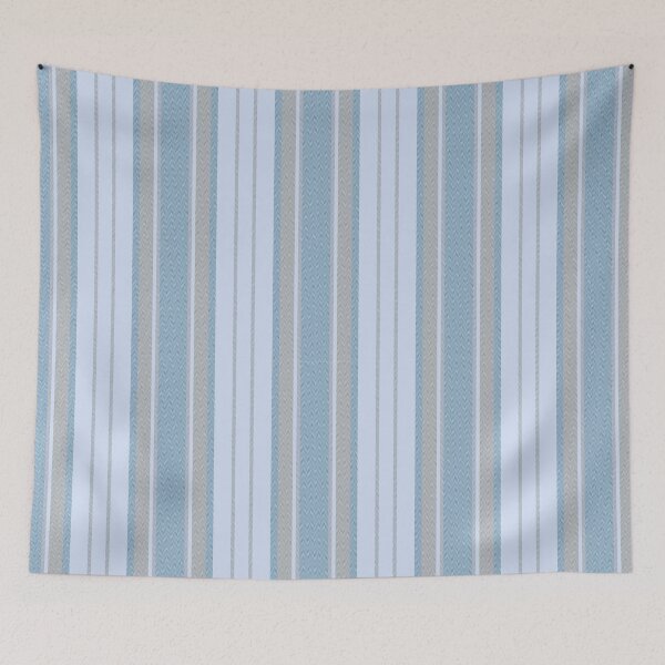 Item preview, Pastel Blue & Gray Chevron Stripes designed and sold by KSimpson838.